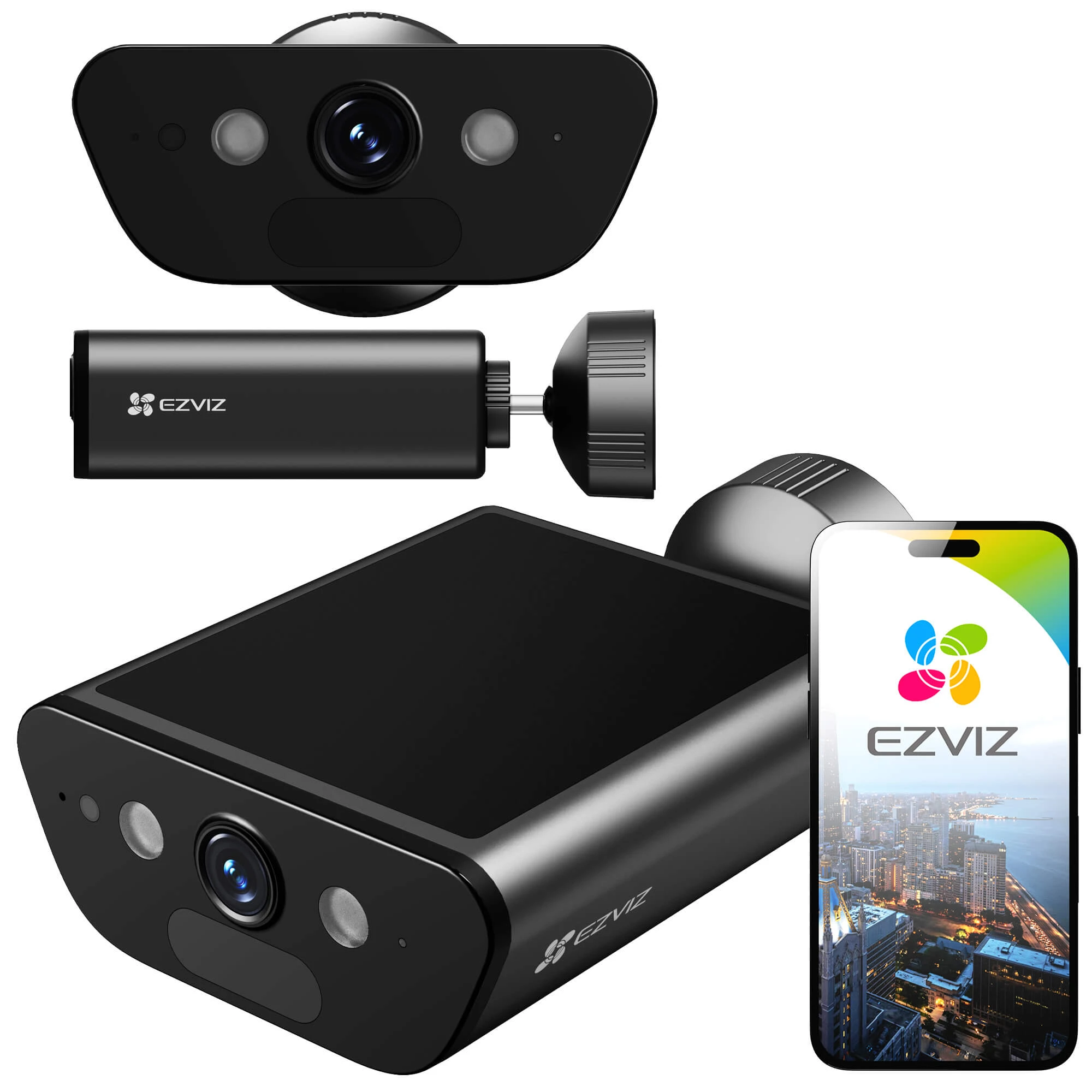 EZVIZ EB5 4K Solar Battery Camera Outdoor Security